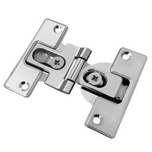 橱柜内开折叠门铰链180度平面装木门合页衣柜门折叠门铰五金件