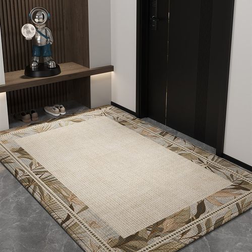 入户门地垫玄关大门口进门脚垫轻奢高级感除尘耐脏门毯可裁剪地毯