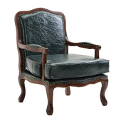 老虎椅美式 布艺单人沙发椅客厅阳台休闲椅脚踏轻奢单人沙发老虎椅