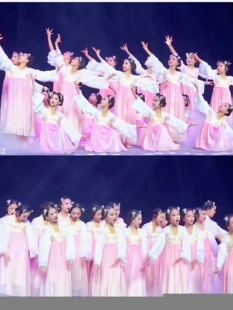 满庭芳舞蹈服少儿阮郎归初夏演出服如梦令采花姑娘舞蹈演出服汉唐