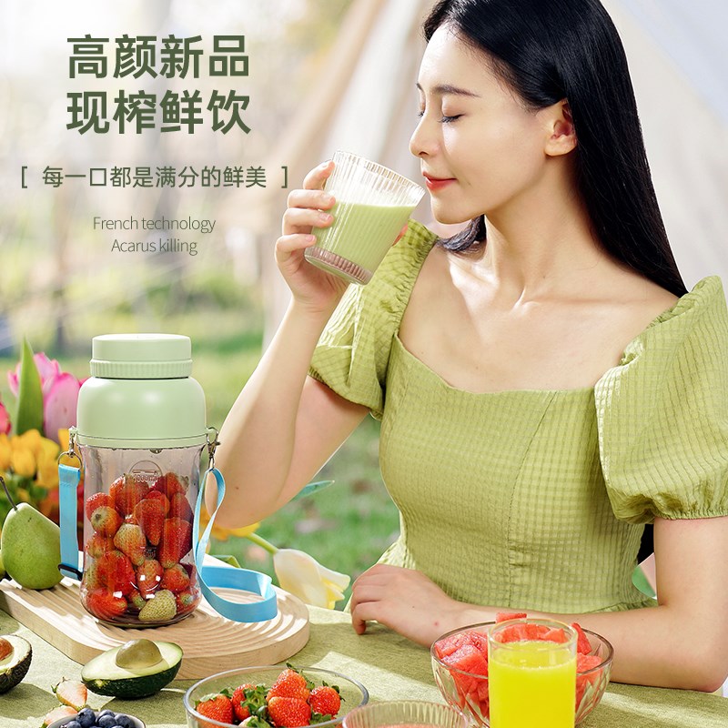 全自动水果汁炸榨汁机家用小型无线电动便携式多功能迷你杯吨吨桶