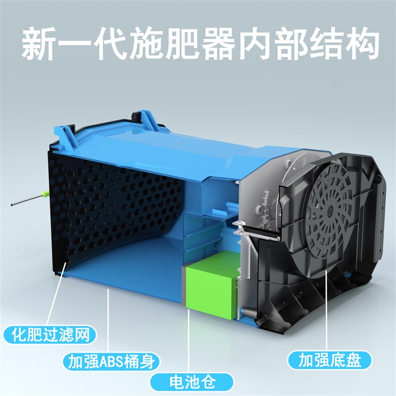 电动施肥器撒化肥神器多功能播种机背负式养殖投料机龙虾投饵新款
