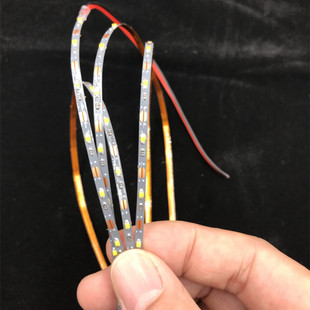 led灯带宽2.5mm软灯条超窄超细DIY灯沙盘手办模型装 饰低压3V5V12V