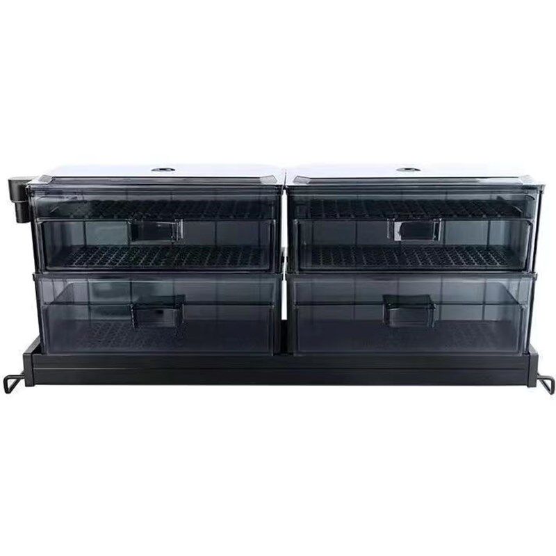 松宝滴流盒抽屉过滤槽过滤盒小鱼缸乌龟过滤器上滤盒底滤培菌仓