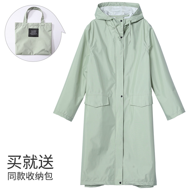 时尚成人单人长款雨衣雨披男女防护服外套玩水旅行徒步轻薄防暴雨