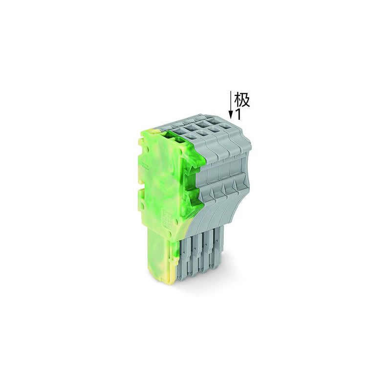 WAGO万可接线端子1线孔型插头型号2020-113/145-000工厂保障