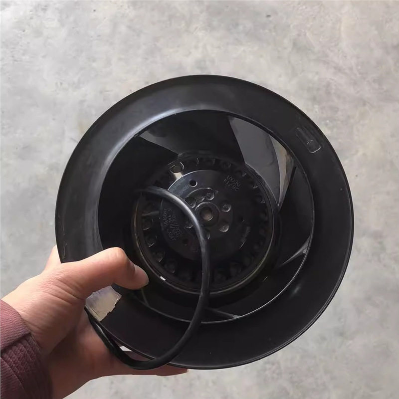 德国进口工业风扇 R2E175-AC91-05 65W 后倾涡轮离心风机