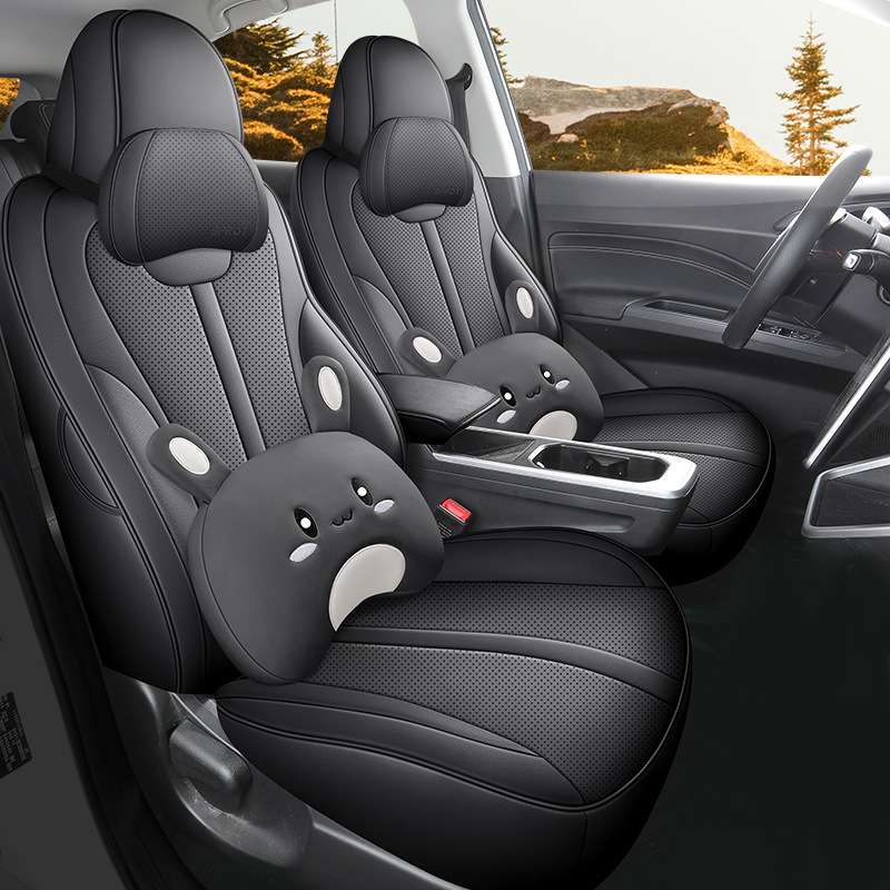 23款哪吒AYA专用汽车座套全包座椅套四季通用哪吒Lite透气皮座垫