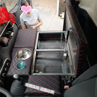 江淮骏铃V56货车S6卧铺改装 4.2米轻卡H330威铃K睡觉置物箱A8批发