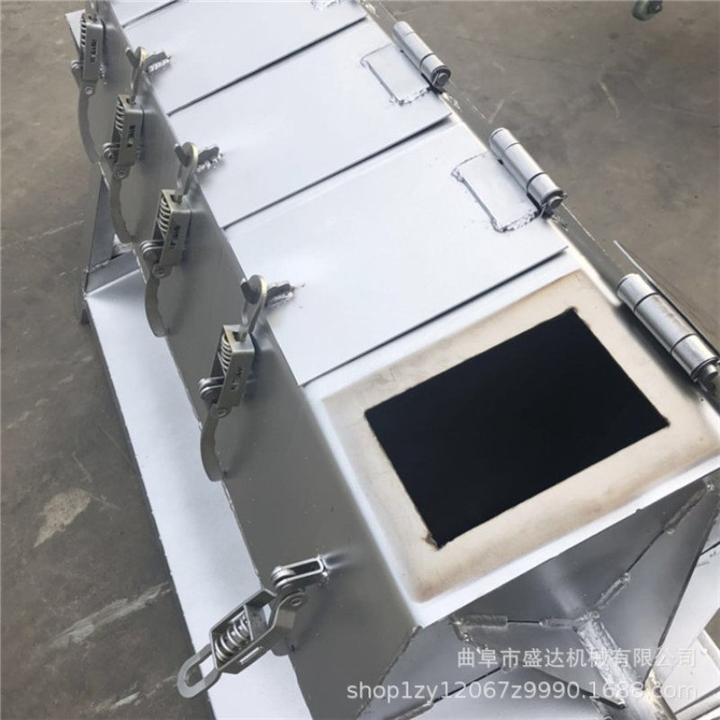 一机多用 双开口六角滚筒抛光机 金属 建材分开处理滚筒研磨机