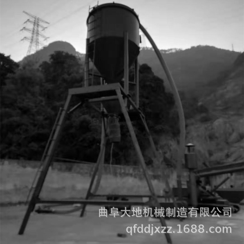 沧州负压气动抽灰机粉料水泥罐车装灰用脉冲除尘气力输送机