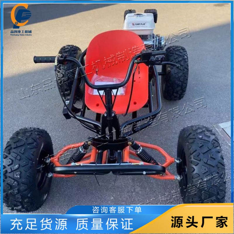 100CC燃油动力卡丁车 全地形越野微型飘逸车 燃油动力CVT竞速车