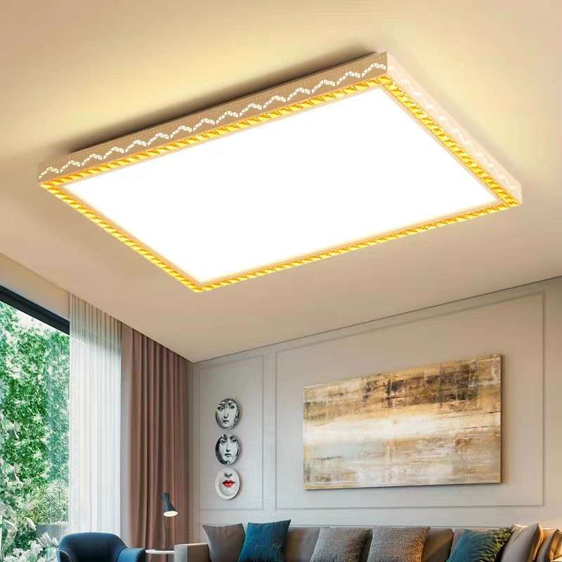 水晶客厅灯2024年新款大灯LED吸顶灯具卧室圆形简约现代大气阳台