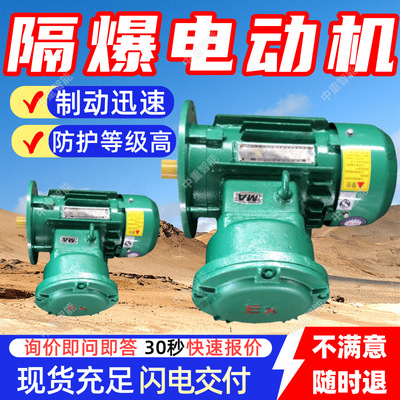 瓦斯抽放管路用YBX3型隔爆电动机现货 防护等级高隔爆电动机
