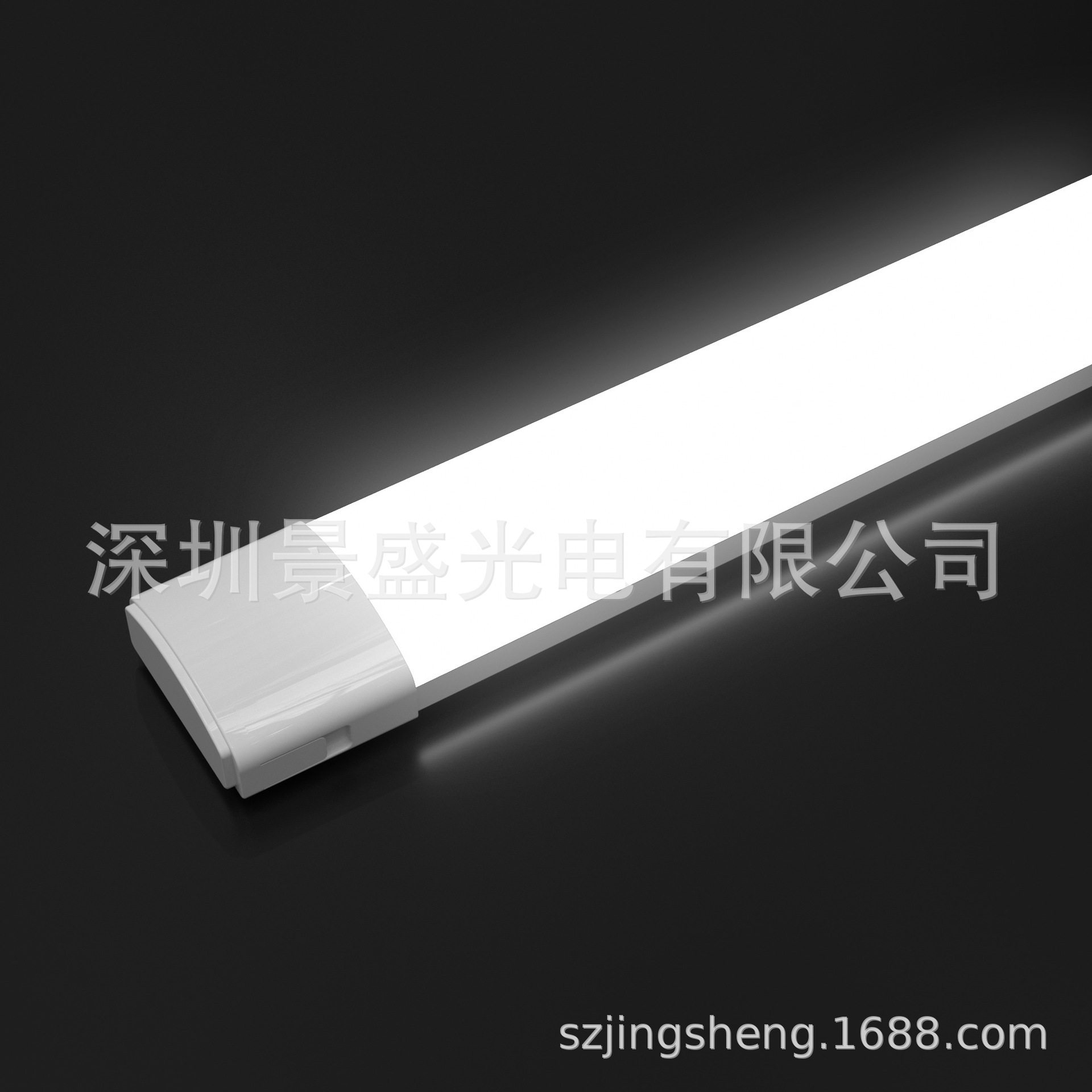 LED三防净化灯 长条灯 一体化支架灯办公吸顶日光灯 超薄防尘