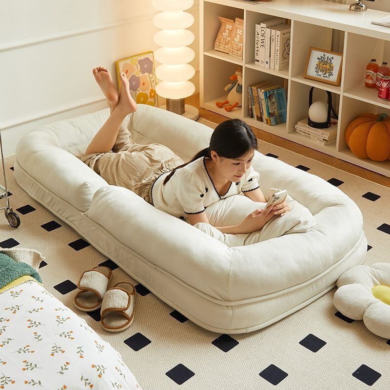 网红成人狗窝懒人沙发可躺可睡卧室房间小沙发床边榻榻米懒人沙发