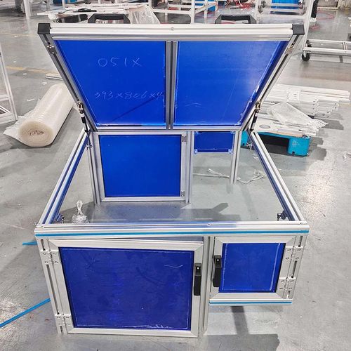 流水线工作台铝型材框架 流水线设备框架工业铝合金型材40*40