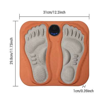 3D Foot Massager Pad Foldable Calf Massager Mat 6 Modes 15 L