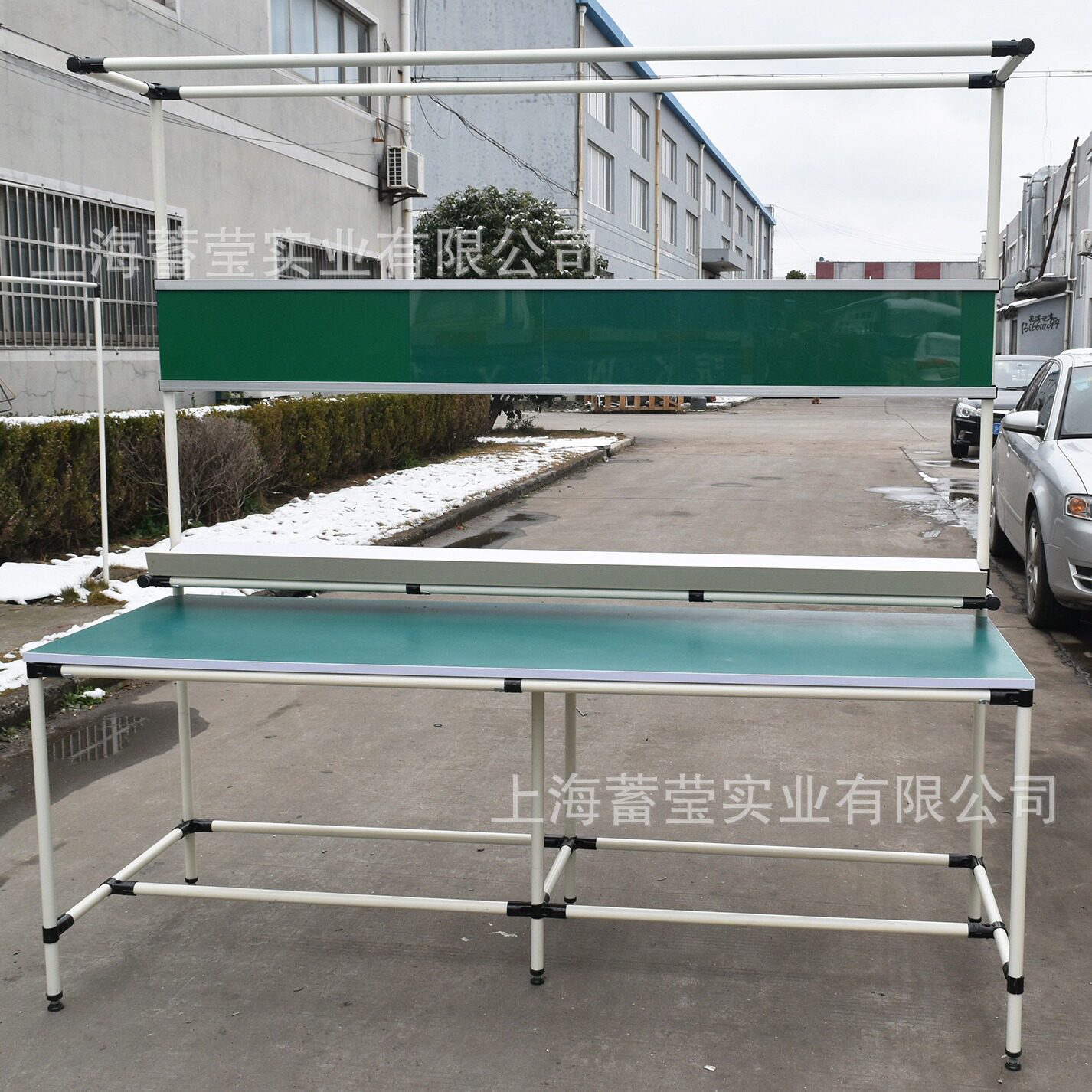 第一代覆塑管复合管包塑管精益管线棒防静电台面工作台看板架