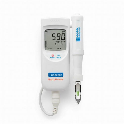 哈纳HI99165 防水便携式酸度pH-温度测定仪【奶酪】水质分析仪意