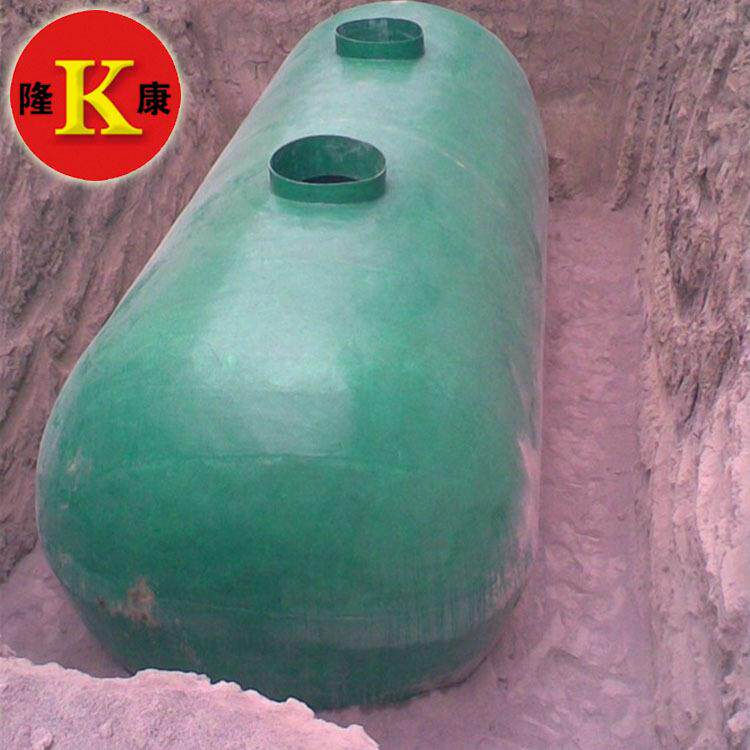 玻璃钢化粪池家用隔油池玻璃钢缠绕化粪池1-100立方沉淀池图片