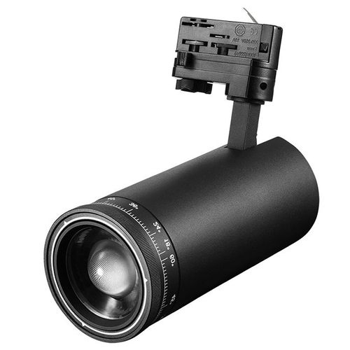 调光调色温变焦导轨灯tuya DALI DT8智能LED轨道灯DMX512RGBW射灯