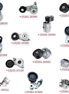 涨紧轮 张紧轮25281-2e000 25281-4a000 25281-2c000 25281-4x100