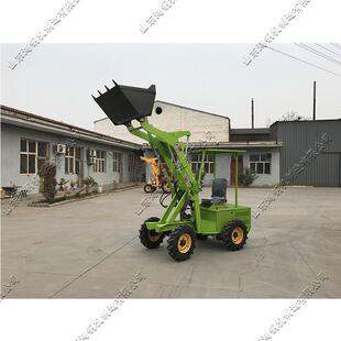 多功能小型电动装载机电动土石方施工小铲车散状物料上料车