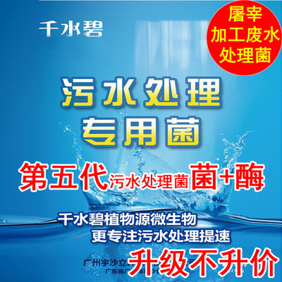 屠宰废水处理菌剂  废水处理菌种 第五代 污水处理菌剂 1000g