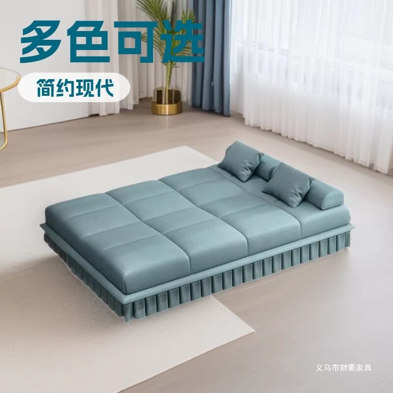 多功能折叠沙发床两用小户型简约猫抓皮家用客厅公寓懒人可躺可睡