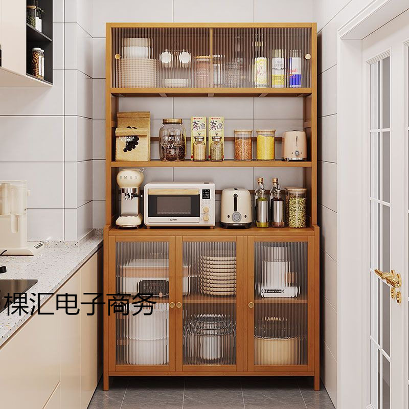 北欧厨房餐边柜酒柜橱柜简约碗柜多功能茶水柜家用客厅置物储物柜