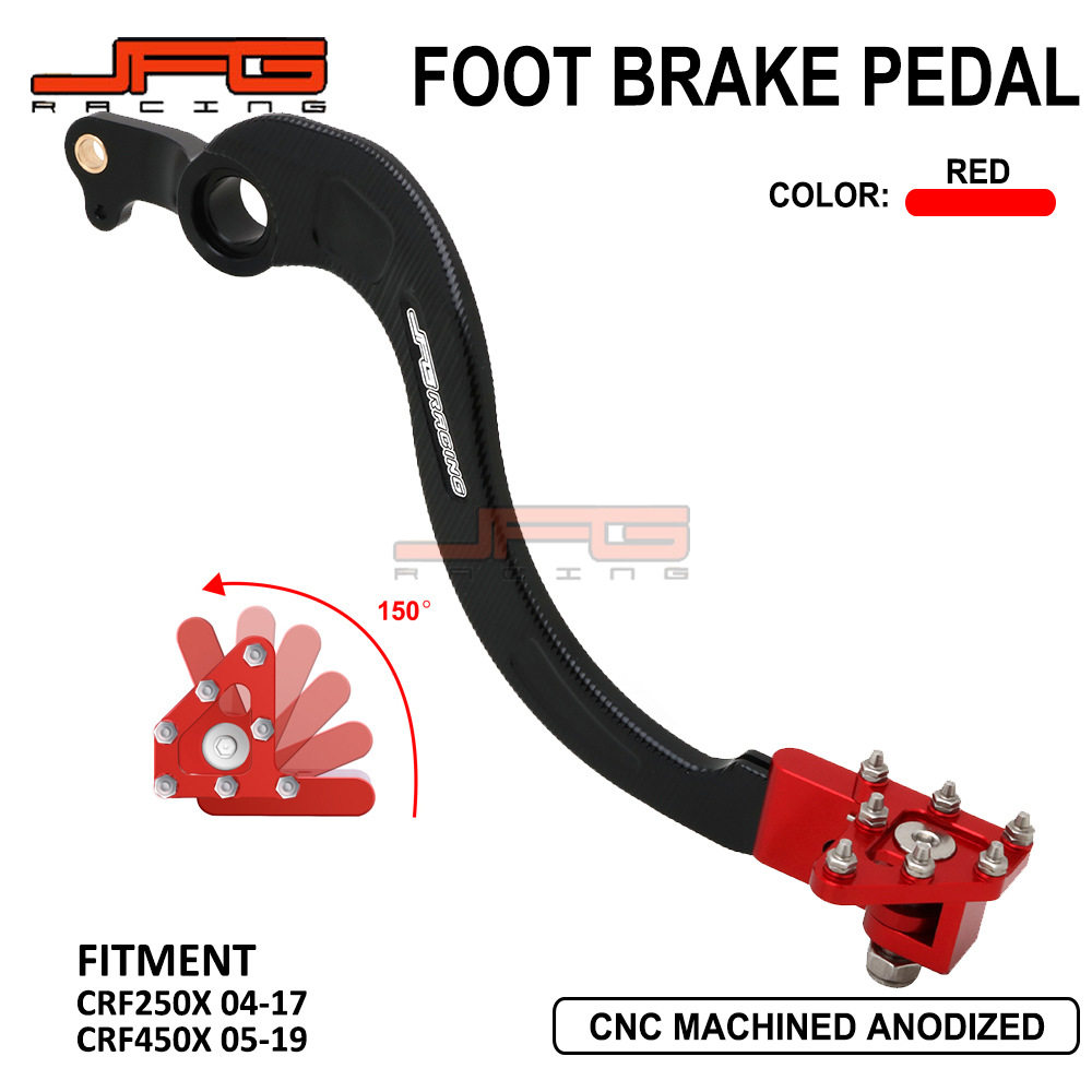 适用于CRF250X/450X 04-17越野摩托车配件CNC铝合金刹车头刹车杆
