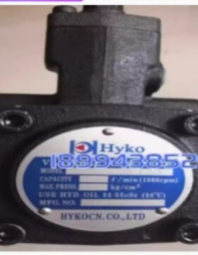 原装HYKO VARIABLE VANE PUMP叶片泵VPV-15H-FA3 VPV-20H-FA3全新