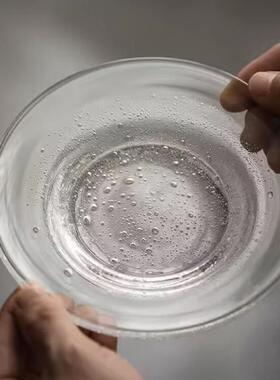F11气泡玻璃壶承茶托家用茶壶托盘茶点盘日料碟子果盘餐盘凉菜盘