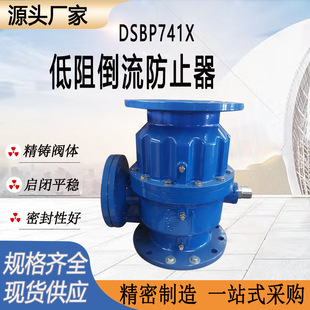 低阻力倒流防止器DSBP741X 低阻力倒流防止器 16法兰铸铁单膜片式