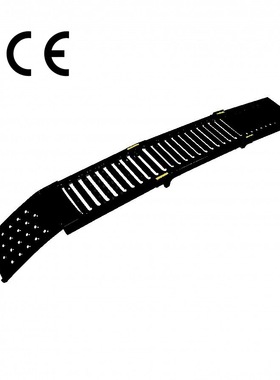 黑色工厂直销摩托车ATV上坡板便携式三折桥板FOLDABLE STEEL RAMP