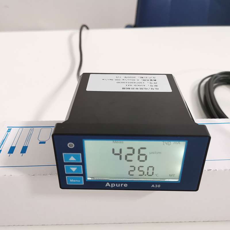 Apure电导率仪A30CD工业在线电导率测试仪电导率计电阻率控制器
