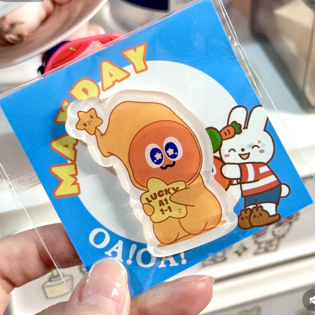 五月天周边卜卜星星人版冰箱贴可爱创意应援物料演唱会礼物磁吸