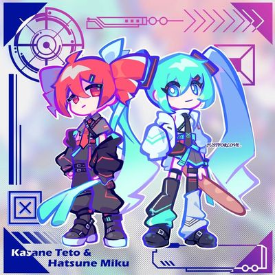 初音未来重音亚克力立牌