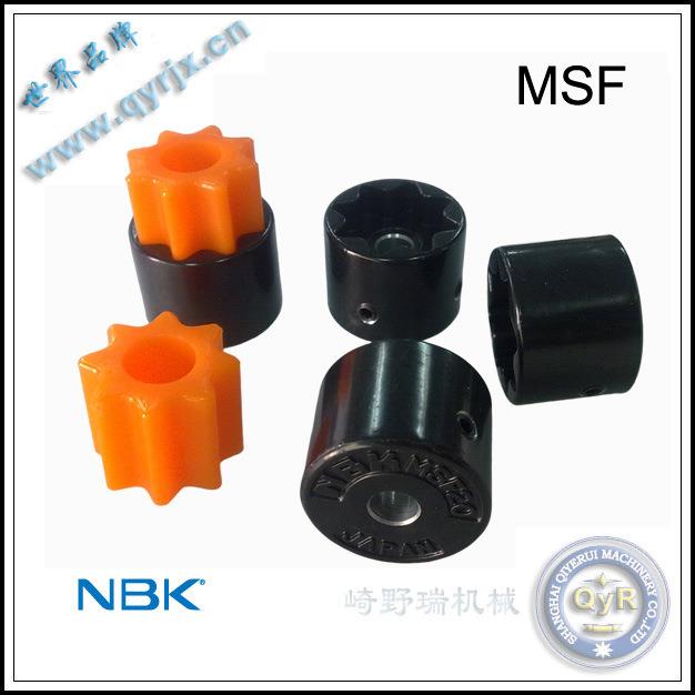日本NBK MSF联轴器，弹性联轴器MSF-16 MSF-20 MSF-25 齿形弹性体