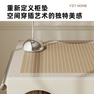 单从B床头柜桌垫盖布皮革保护垫防水防油免洗防尘卧室轻奢高级感