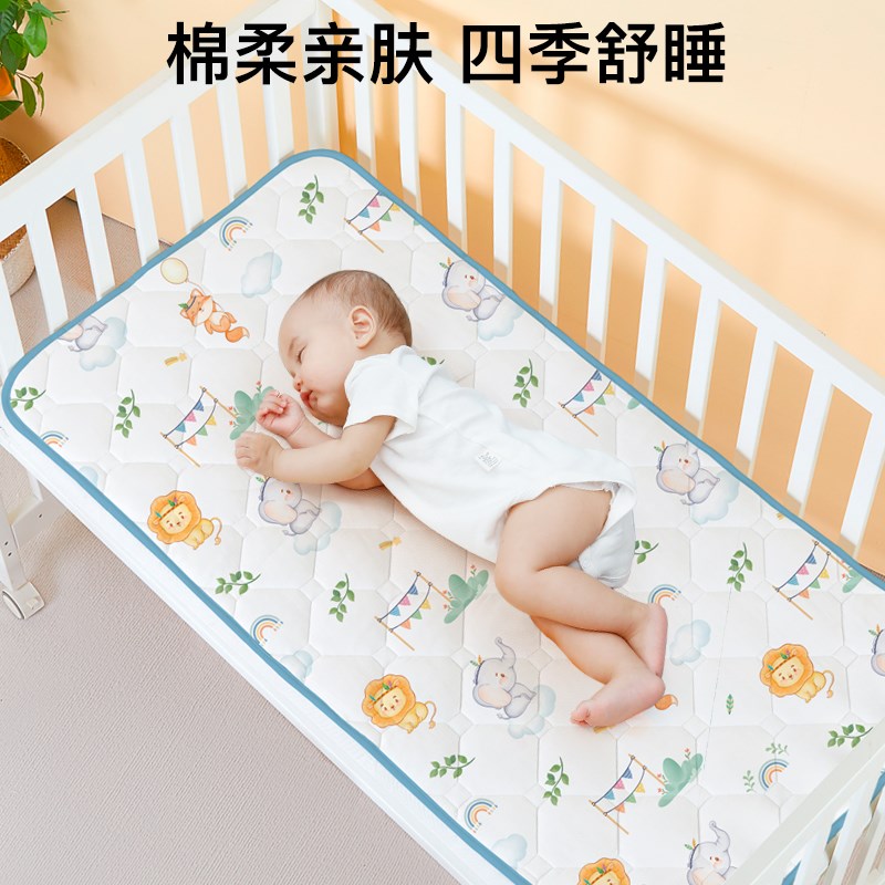 婴儿床垫宝宝褥子纯棉a类幼儿园午睡垫被儿童拼接床垫子四季通用