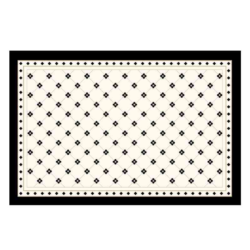 厨房地垫可擦洗PVC皮革地毯防水防油防滑大面积满铺免洗地垫脚垫