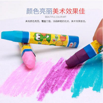 新包装韩国东亚嘟哩36色油画棒儿童塑料盒装学生绘画蜡笔油画笔