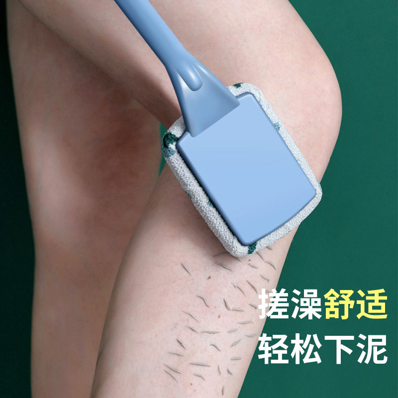 搓澡神器后背洗澡刷沐浴刷子搓背搓泥长柄强力不求人搓灰擦背浴刷
