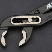 沾塑柄水泵钳 12寸欧式 威达工业级铬钒钢水泵钳水管钳大开口