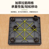 万向轮可移动花盆托盘承重底座塑料加厚盆栽底座带轮托盘接水盘