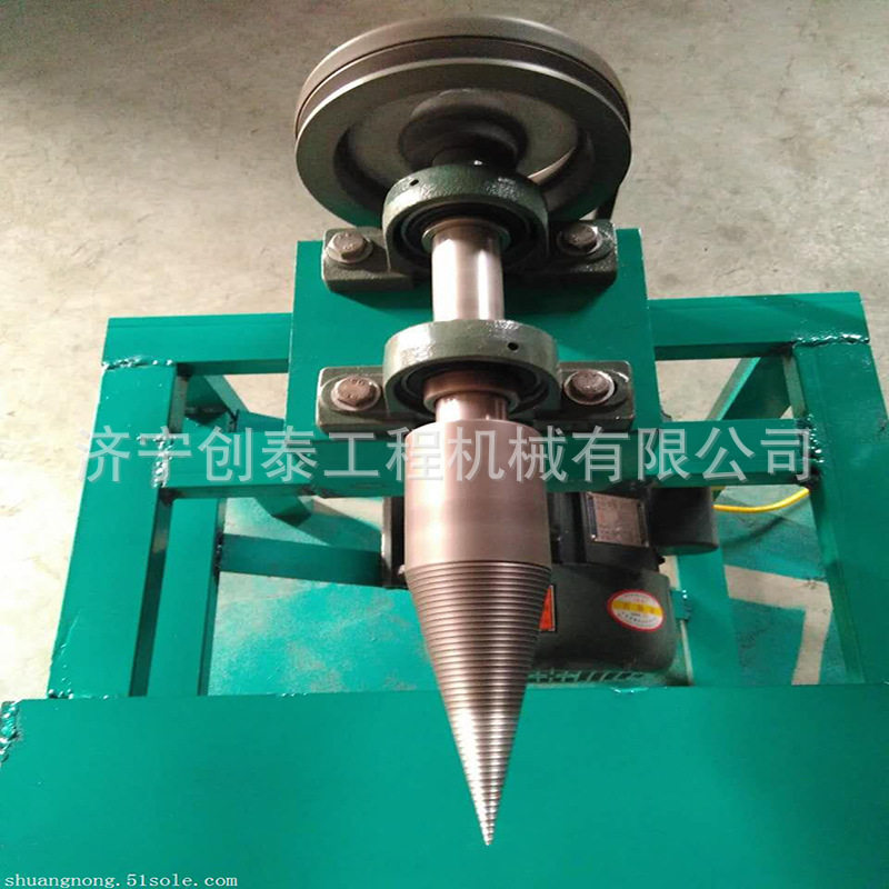 机钻头分裂锥破木钻头劈柴机锥形钻劈木机工具林业机械512是3木材
