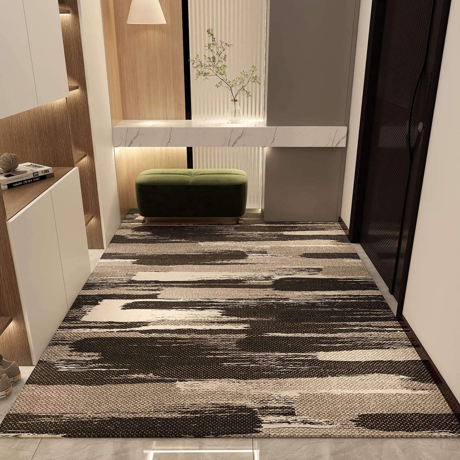 轻奢高级感进门地垫入户门垫家用地毯客厅门口防滑玄关脚垫可裁剪,居家布艺,入户地垫,淘宝优惠券,粉丝福利购,淘宝优惠卷