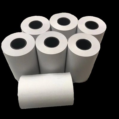 热敏收银纸打印57x30x35x40x50无管芯薄型长米数小管外卖餐饮小票